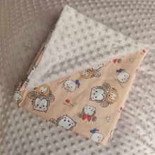 Lade das Bild in den Galerie-Viewer, Children's Spring Blanket Cotton Double Layer Cover Blanket Air Conditioning Blanket Autumn and Winter Comfort Quilt Small Blanket