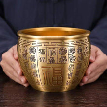 Load image into Gallery viewer, Ashtray All Brass Cornucopia Living Room Baifu Water Ashtray Tank Decoration Craft