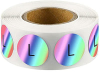 Lade das Bild in den Galerie-Viewer, 2x500pcs Christmas Xmas Clothes Shoes and Hats Socks S M L XL XXL XXXL Laser Size Label Sticker tape