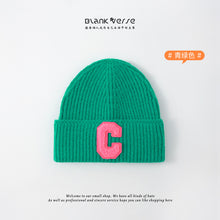 Load image into Gallery viewer, Warm Winter Knit Beanie Hats Korean Style Wool Curling Unisex