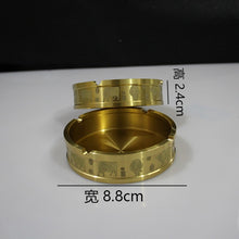 Lade das Bild in den Galerie-Viewer, Ashtray Brass Five Cattle Copper Crafts Office Pure Copper Ornaments Five Tigers Creative Copper Products Metal Copper Ware