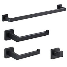 Lade das Bild in den Galerie-Viewer, 304 Stainless Steel Towel Rack Bathroom Roll Stand Toilet Tissue Rack Hardware Set