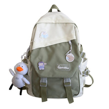 Load image into Gallery viewer, Backpack Women School Male Student Junior High School Student Fashion Printing shoulder bag