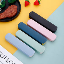 Lade das Bild in den Galerie-Viewer, 304 Stainless Steel Flatware Sets Outdoor Portable Travel Spoon Fork Three-Piece Set Including Chopsticks