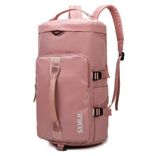 Load image into Gallery viewer, Backpack Multifunctional Hand-Carrying round Barrel Single-Shoulder Bag Training Sports Bag