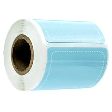 Lade das Bild in den Galerie-Viewer, 2x500pcs Christmas Xmas Blue 50 * 25mm Blank Logo Sticker Labels tape