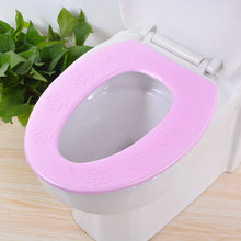 Load image into Gallery viewer, 3pcs Toilet Seat Cover Pads Four Seasons Foam Adhesive Thicker Cooling Bathroom