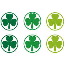 Load image into Gallery viewer, 2x500pcs Christmas Xmas Four-Leaf Clover St. Patrick's Day Irish Envelope Gift Packing Bag Sticker tape