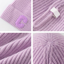 Load image into Gallery viewer, Warm Winter Knit Beanie Hats Korean Style Wool Curling Unisex