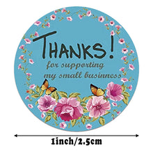 Load image into Gallery viewer, 3x500pcs Xmas Christmas Stickers Roll Label 4 Kinds of Garland Thank You Self- Gift Sealing