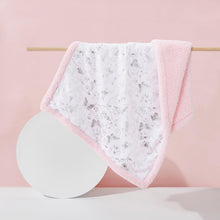 Load image into Gallery viewer, Babies' Blanket Double-Layer Thick Flannel Lambswool Breathable Thermal Coral Fleece Embroidered Blanket