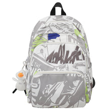 Lade das Bild in den Galerie-Viewer, Backpack Schoolbag Women's Korean-Style Harajuku Simple All-Match High School Student Junior High School Student Large Capacity
