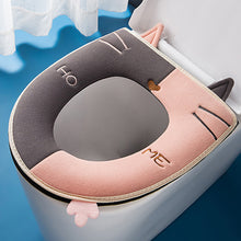 Load image into Gallery viewer, 3pcs Toilet Seat Cover Pads Thicker Zipper Waterproof Cute