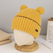 Lade das Bild in den Galerie-Viewer, Warm Winter Knit Beanie Hats Autumn New Mickey Ear Wool Retro Japanese Unisex