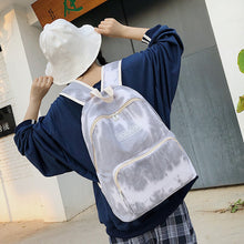 Load image into Gallery viewer, Special-Interest Design Tie-Dyed Canvas Backpack Small Fresh Casual Backpack for Women