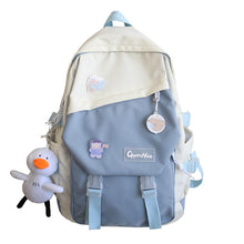 Load image into Gallery viewer, Backpack Women School Male Student Junior High School Student Fashion Printing shoulder bag