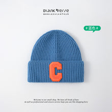 Load image into Gallery viewer, Warm Winter Knit Beanie Hats Korean Style Wool Curling Unisex