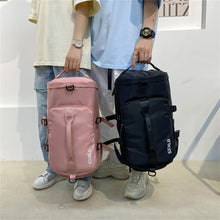 Load image into Gallery viewer, Backpack Multifunctional Hand-Carrying round Barrel Single-Shoulder Bag Training Sports Bag