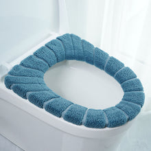 Load image into Gallery viewer, 3pcs Toilet Seat Cover Pads Universal Pad Cushion Four Seasons Knitted Washable Household