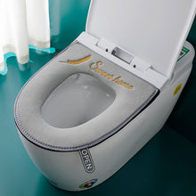 Load image into Gallery viewer, 3pcs Toilet Seat Cover Pads Household Waterproof Universal Zipper Washer Heater Band