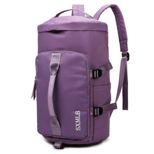 Load image into Gallery viewer, Backpack Multifunctional Hand-Carrying round Barrel Single-Shoulder Bag Training Sports Bag