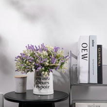 Lade das Bild in den Galerie-Viewer, 2PCs Lavender Artificial Fake Flower Plants Home Decoration Wedding Bouquet