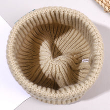 Load image into Gallery viewer, Warm Winter Knit Beanie Hats Patch Couple Melon Skin Autumn And Winter Solid Color Ladies Unisex