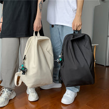 Lade das Bild in den Galerie-Viewer, Backpack Men's Simple Korean Style Fashion Trend Early High School and College Student Schoolbag Travel