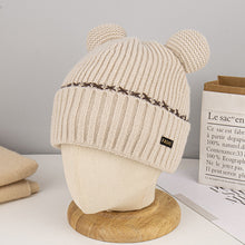 Lade das Bild in den Galerie-Viewer, Warm Winter Knit Beanie Hats Autumn New Mickey Ear Wool Retro Japanese Unisex
