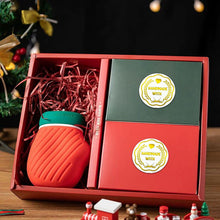 Load image into Gallery viewer, 2x500pcs Christmas Xmas round White Bronze Thank You Envelope Packaging Bag Stationery Sticker Label tape