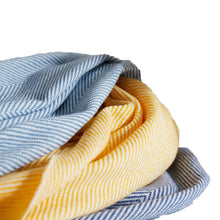 Load image into Gallery viewer, Wave Pattern Herringbone Tassel Nap Blanket Cover Blanket Blanket Line Blanket Acrylic
