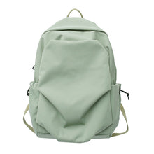 Lade das Bild in den Galerie-Viewer, Backpack Early High School Student Schoolbag Large Capacity Same Lightweight Casual Korean Style Solid Color