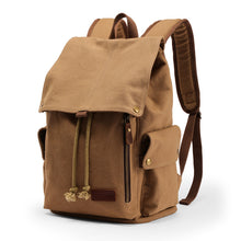 Load image into Gallery viewer, Canvas Fashion Trendy Korean Style Large Capacity Junior High School Student Backpack Men's Travel Computer Backpack Women