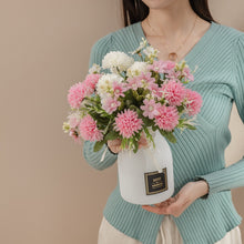 Load image into Gallery viewer, 2pcs 7-Head Oil Painting Tip Chrysanthemum Artificial Fake Flower Plants Home Decoration Wedding Bouquet