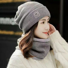 Lade das Bild in den Galerie-Viewer, Warm Winter Knit Beanie Hats Women's All-Matching Woolen Fleece-Lined Korean Style Cycling Earflaps Unisex