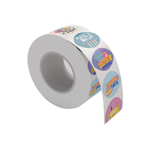 Load image into Gallery viewer, 2x500pcs Christmas Xmas Happy Birthday Sticker Gift Packaging Bag Decorative Label tape