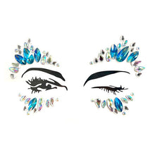 Load image into Gallery viewer, 10pcs Face Tattoo 3D Sexy Body Eye Sticker Diamond Makeup Party Face Sticker Woman