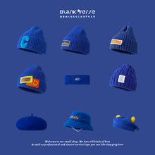 Lade das Bild in den Galerie-Viewer, Warm Winter Knit Beanie Hats Autumn and Winter Korean Style Fashion Windproof Woolen Cap Women Unisex