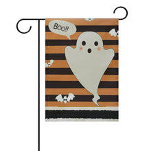 Lade das Bild in den Galerie-Viewer, 2x Halloween Xmas Christmas Gifts Decorationins New Linen Duplex Printing Flag Festival