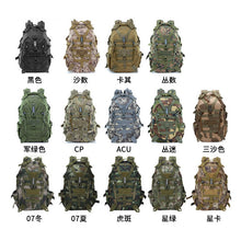 Lade das Bild in den Galerie-Viewer, Backpack Camping travel Men Camouflage Sports Outdoor Tactics shoulder bag