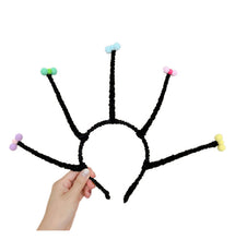 Lade das Bild in den Galerie-Viewer, 2x Halloween Xmas Christmas Gifts Decoration Cute Bow Headband Little Devil Headwear