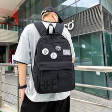 Lade das Bild in den Galerie-Viewer, Backpack Leisure College Student College Style Schoolbag Outdoor travel Male