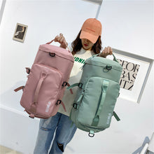 Load image into Gallery viewer, Backpack Multifunctional Hand-Carrying round Barrel Single-Shoulder Bag Training Sports Bag