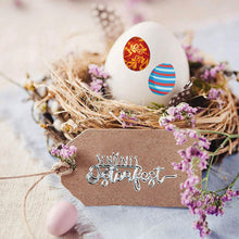 Load image into Gallery viewer, 2x500pcs Xmas Christmas Stickers Roll Label 8 Kinds of Rabbit Egg Happy Easter Shopping Bag