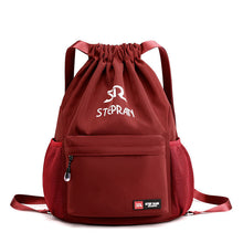 Load image into Gallery viewer, Backpack Folding Gym Bag Training Backpack Drawstring Bag Drawstring Bag Basketball Bag
