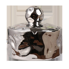 Load image into Gallery viewer, Ashtray Home Living Room Lid Prevent Fly Ash Designer Niche Silver Ashtray