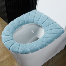 Load image into Gallery viewer, 3pcs Toilet Seat Cover Pads Home Four Seasons plus-Sized Size Closestool Extra Thick Band