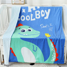 Load image into Gallery viewer, Baby Quilt Comfort Woolen Blanket Blanket Autumn Thin Nap Blanket Baby Autumn and Winter
