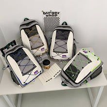 Load image into Gallery viewer, Backpack Fashion Personality New Sports Travel Leisure Large Capacity Waterproof Student Schoolbag