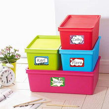 Load image into Gallery viewer, 2x500pcs Christmas Xmas 8 Stickers/Sheet; 75*50 Student Teacher Name Tag Kindergarten Logo Name Tape tape